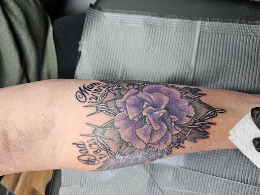 Explore flash random tattoo ideas, creative tattoo ideas in Clive, available at Wild Rose Tattoo & Piercing