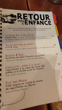 Restaurant français Les Fils À Maman Bordeaux à Bordeaux (la carte)