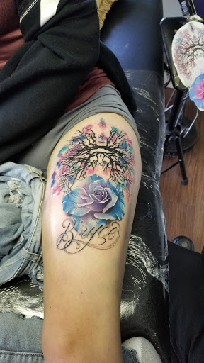 Explore heart tattoo ideas with names, creative tattoo ideas in Ogden, available at Legacy Tattoo