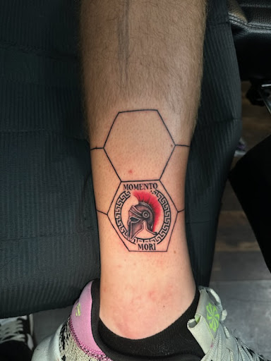 Explore slot machine tattoo ideas, creative tattoo ideas in Springdale, available at OneWay Tattoo