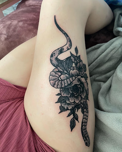 Explore vegeta and bulma tattoo ideas, creative tattoo ideas in Saint Louis, available at Enigma Tattoos & Body Piercings