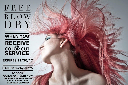 Hair Salon «Arminka Beauty Salon», reviews and photos, 420 S Central Ave, Glendale, CA 91204, USA