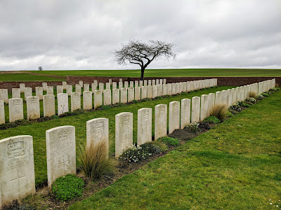 nouveau cimetière militaire de Fricourt à Fricourt