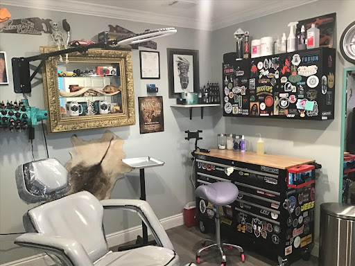 Explore disney castle tattoo ideas, creative tattoo ideas in Navarre, available at Ocean Wave Tattoo