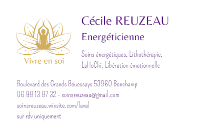 Cécile Reuzeau - Vivre en soi - Energéticienne à Bonchamp-lès-Laval