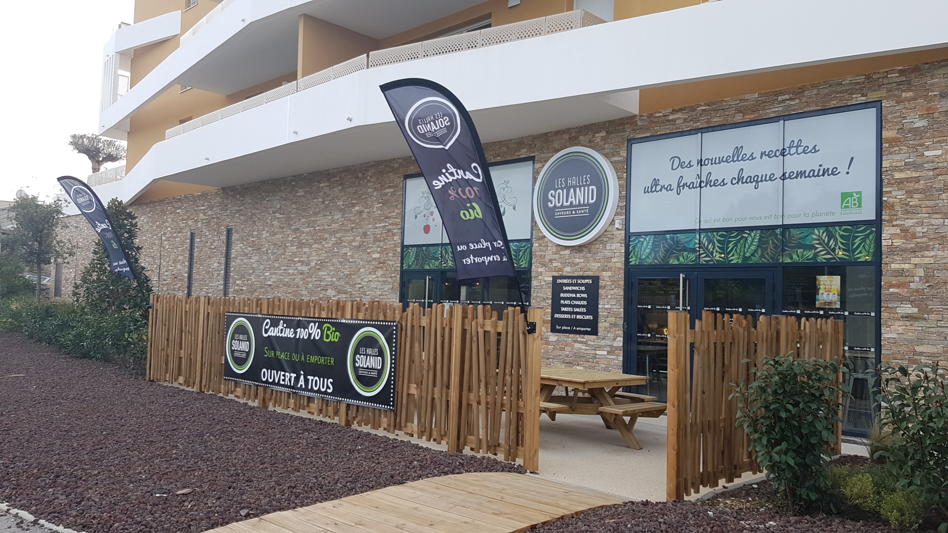 Les Halles Solanid, Restaurant à Castelnau-le-Lez