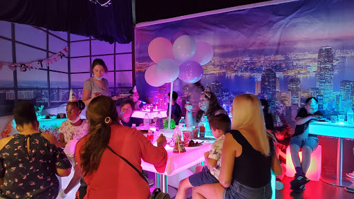 Kids Birthday Party GlowZone Lounge