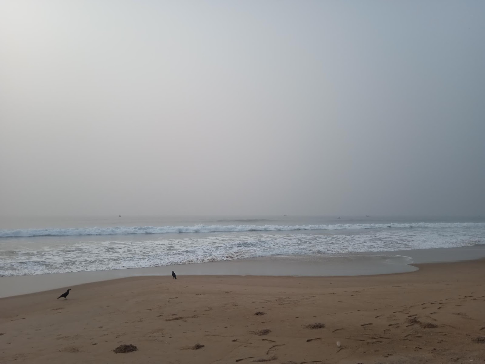 Foto van Sri Hanuman Sagar Beach en de nederzetting