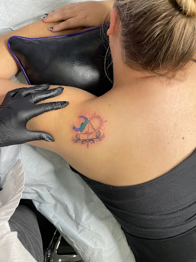Explore chest cover up tattoos ideas for females, creative tattoo ideas in Coral Springs, available at Salvation Tattoo Lounge Coral Springs