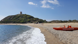 Foto von Spiaggia di Su Portu mit sehr sauber Sauberkeitsgrad