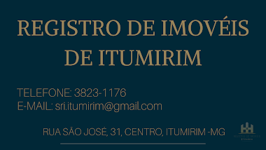 Cartório De Registro De Imóveis De Itumirim / Mg