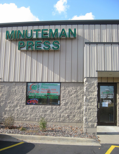 Commercial Printer «Minuteman Press», reviews and photos, 1321 Andover Blvd NE #103, Ham Lake, MN 55304, USA