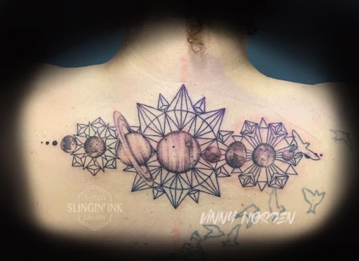 Explore cover up tattoo ideas for ladies, creative tattoo ideas in Peckville, available at Silver Fox Tattoos