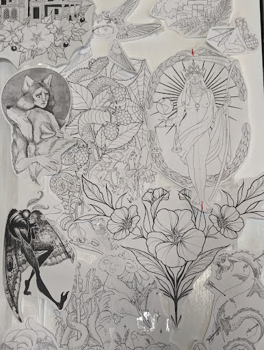 Explore gucci tattoo ideas, creative tattoo ideas in College Station, available at Sacred Sisters Tattoo Studio