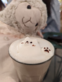 Cappuccino du Restaurant brunch Pingwoo café-restaurant à Paris - n°16