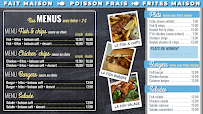 Menu / carte de My Fish : Authentic Fish & Chips à Brest