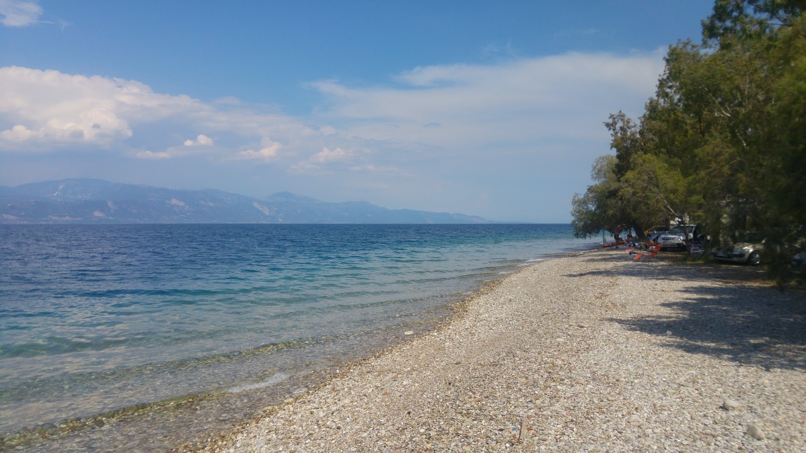 Photo of Paralia Drepanou beach amenities area