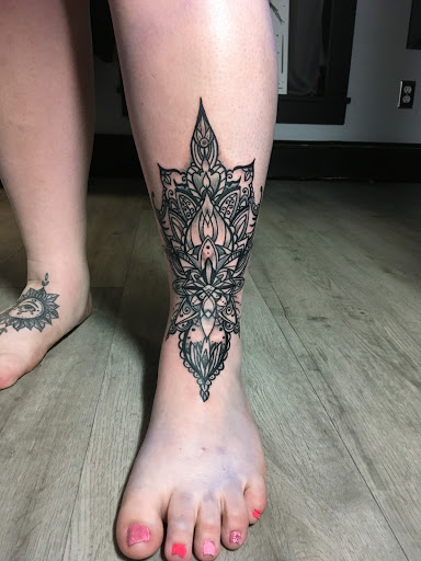 Explore arm tattoo placement ideas, creative tattoo ideas in Plymouth, available at Gunslinger Tattoo Co.