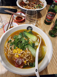 Soupe du Restaurant de nouilles Face noodles (Hand made) 兰州牛肉面 à Paris - n°2