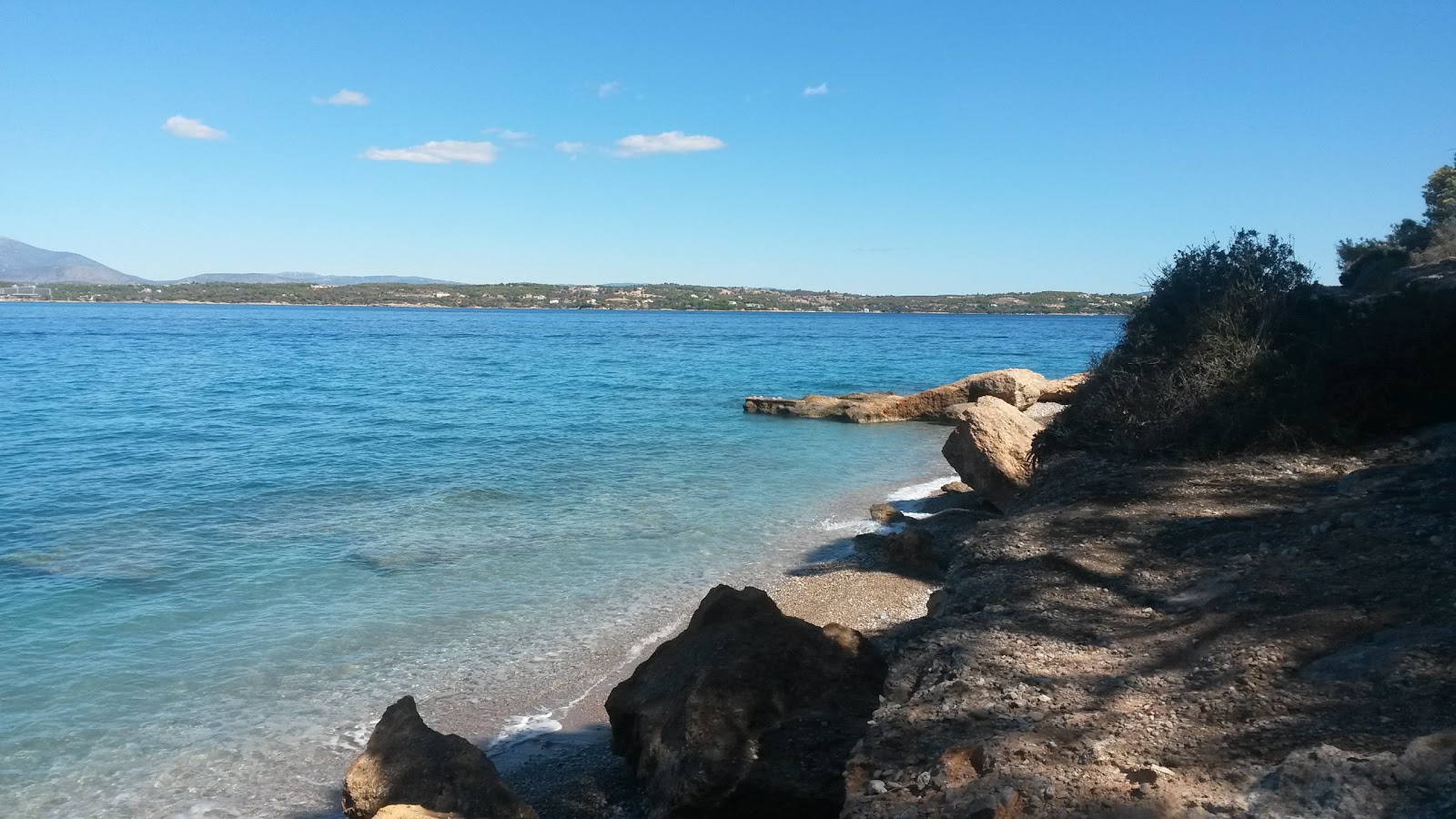 Foto af Ligoneri Beach beliggende i naturområde