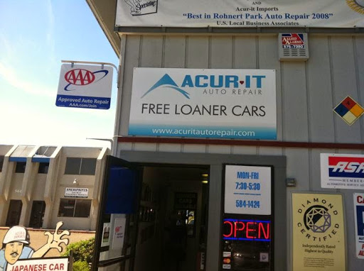 Auto Repair Shop «Acur It Auto Repair», reviews and photos, 5677 Redwood Dr, Rohnert Park, CA 94928, USA