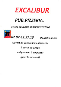 Photos du propriétaire du Pizzeria Excalibur à Guéhenno - n°3