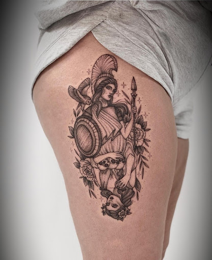 Explore women sleeve tattoo ideas, creative tattoo ideas in Millsboro, available at Tattoo Galaxy (Millsboro) Piercing & Custom tattoos