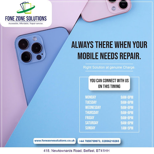 Comments and reviews of Phone Repair Shop Belfast Fone Zone Solutions