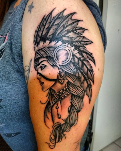 Explore rose tattoo ideas for guys, creative tattoo ideas in New Braunfels, available at To The Moon Tattoo Studio