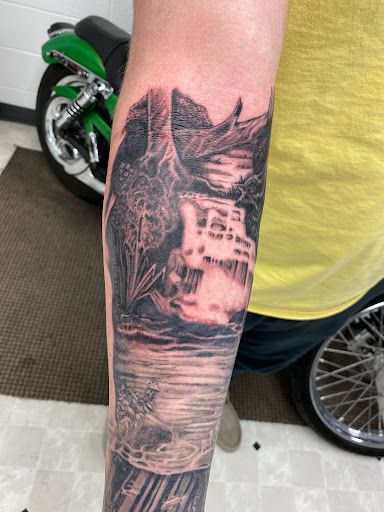 Explore male nurse tattoo ideas, creative tattoo ideas in Orland, available at K1LL3R ARTW0RK