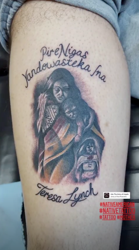 Explore collar tattoo ideas, creative tattoo ideas in Grand Forks, available at Blaq Taffy Tattoo