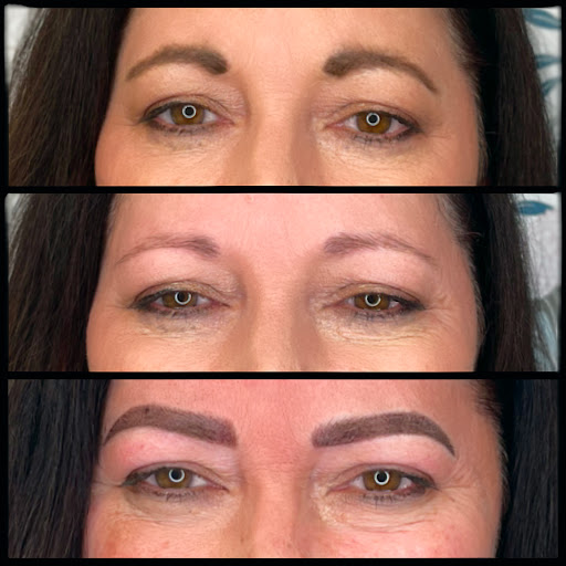 Explore praying tattoo ideas, creative tattoo ideas in Peoria Heights, available at BeautiFULL Brows By Jen Microblading - Permanent Makeup Wild Honey Beauty Studio