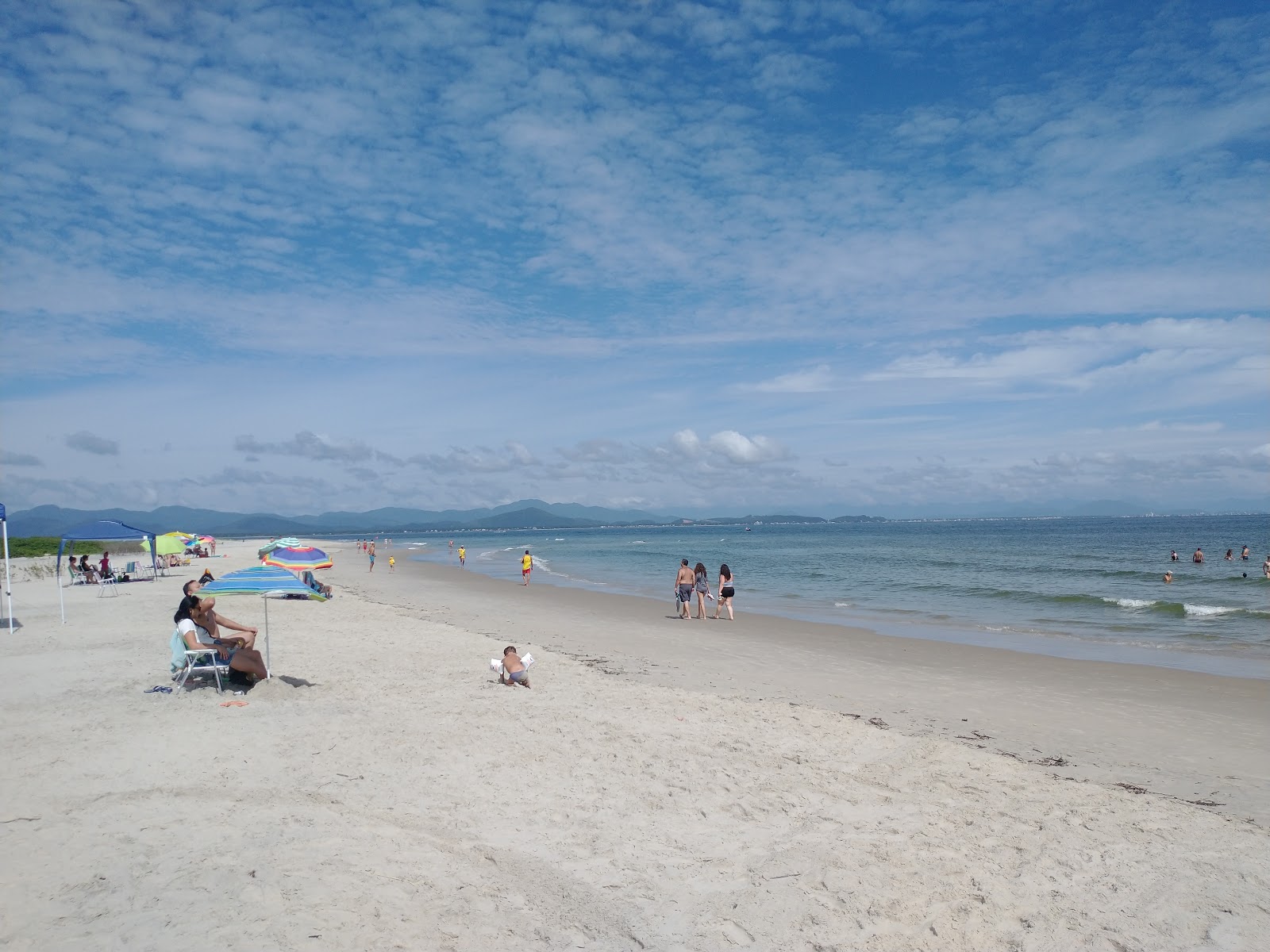 Foto van Forte Strand en de nederzetting