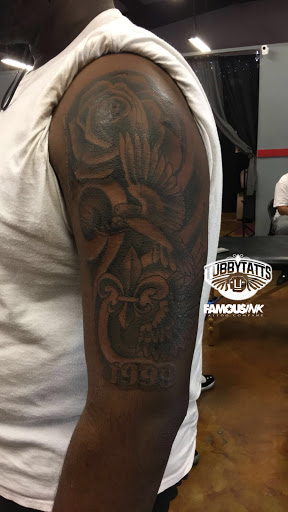 Explore chest tattoo men ideas, creative tattoo ideas in Hammond, available at Famous Ink, Inc.