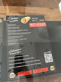 Restaurant de döner kebab Döner MORE à Wolfratshausen (la carte)