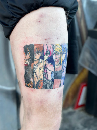 Find best chest tattoo ideas for your next unique tattoo in Goose Creek at Red Kirin Tattoo