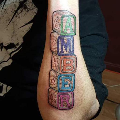 Explore neck tattoo ideas for men, creative tattoo ideas in Northfield, available at Signature Tattoo and Supplies