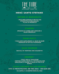 Ristorante Pozzuoli | The Time à Pozzuoli carte
