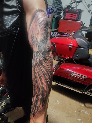 Explore gremlin tattoo ideas, creative tattoo ideas in Oakwood, available at Underground Ink