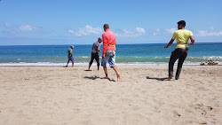 Foto av Amsa Beach och bosättningen