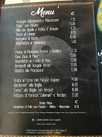 Restaurant Ristorantino l’ombra à Follonica (la carte)