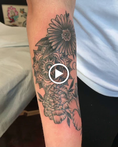 Explore tribal back tattoo ideas, creative tattoo ideas in Libertyville, available at Lucky Seven Tattoo