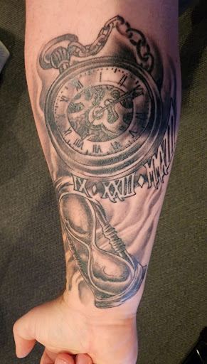 Explore scientific tattoo ideas, creative tattoo ideas in Fond Du Lac, available at In Your Face Tattooz LLC