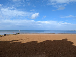 Foto von Portobello beach mit türkisfarbenes wasser Oberfläche