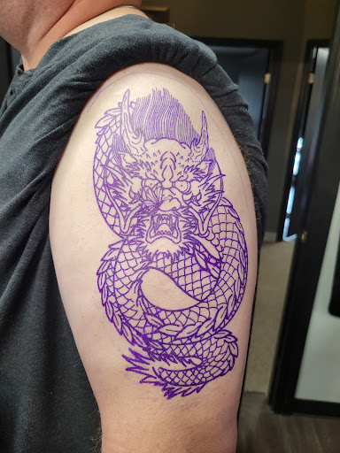 Explore demonic tattoo ideas, creative tattoo ideas in Hamilton, available at Immortal Canvas Tattoo & Piercing Studios