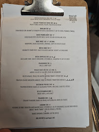 REYNA à Paris menu