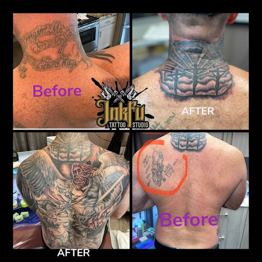 Explore bahamas tattoo ideas, creative tattoo ideas in Omaha, available at Inkfu Tattoo Studio