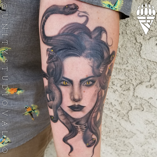 Explore mamba tattoo ideas, creative tattoo ideas in Valparaiso, available at Unity Studio