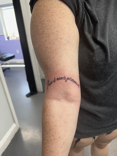 Explore cover up black tattoo ideas, creative tattoo ideas in Meridian, available at Creative Pain Tattoo Studio