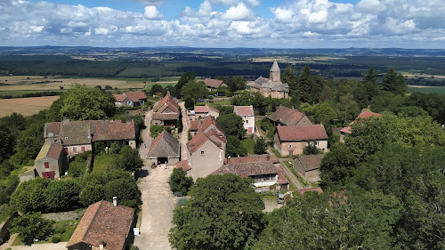 Village médiéval de Brancion à Martailly-lès-Brancion